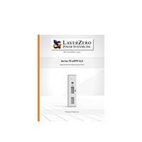 LayerZero® Series 70 eRPPSL2 slim-line remote power panel brochure thumbnail