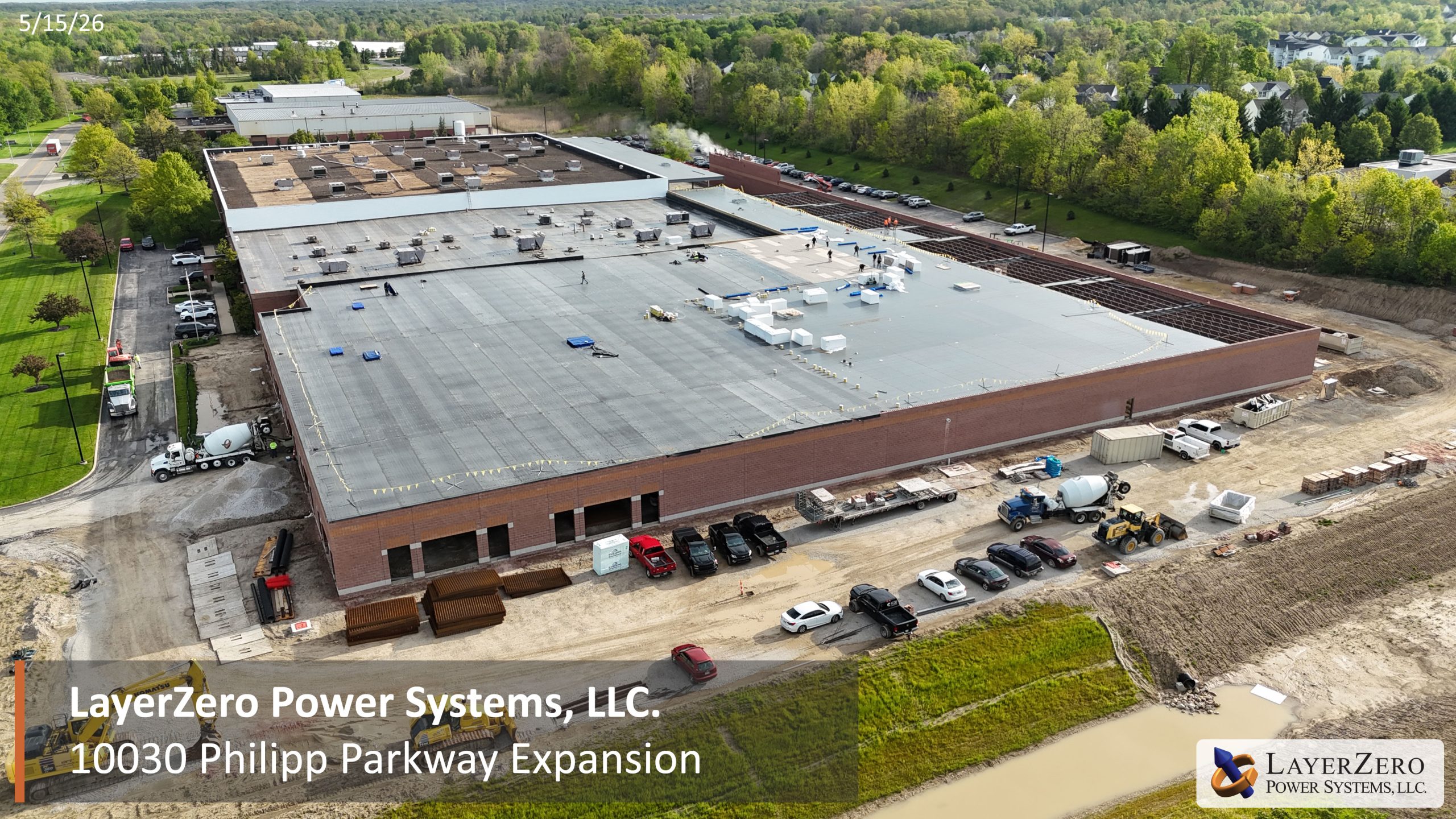 Concrete Pour Marks Major Progress at LayerZero Expansion
