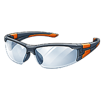 Safety glasses representing workplace safety at LayerZero Power Systems manufacturing facility.